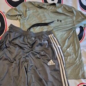 Under Armour Green Kids Matching Set